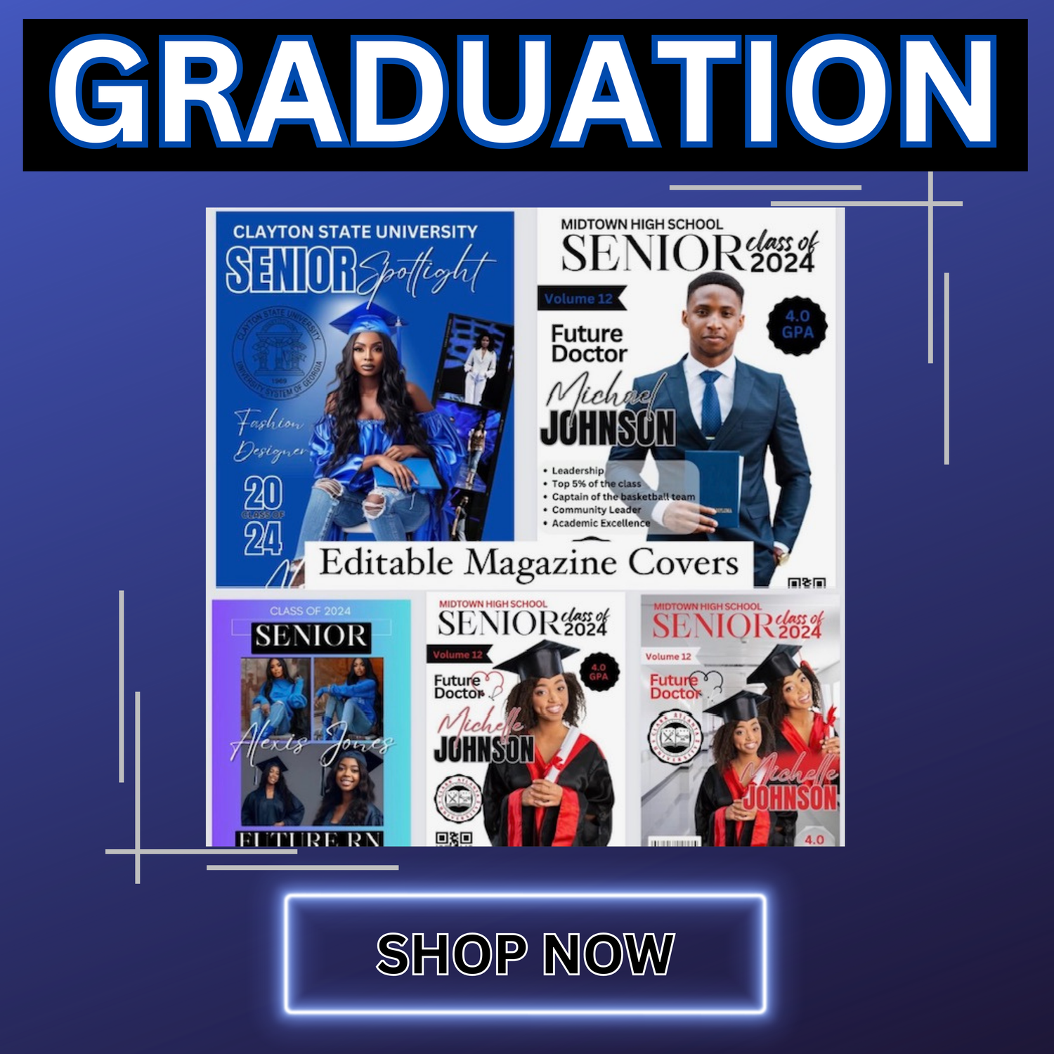 Graduation Digital Templates